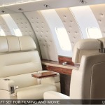 Filmkulisse / Filmset Privatjet